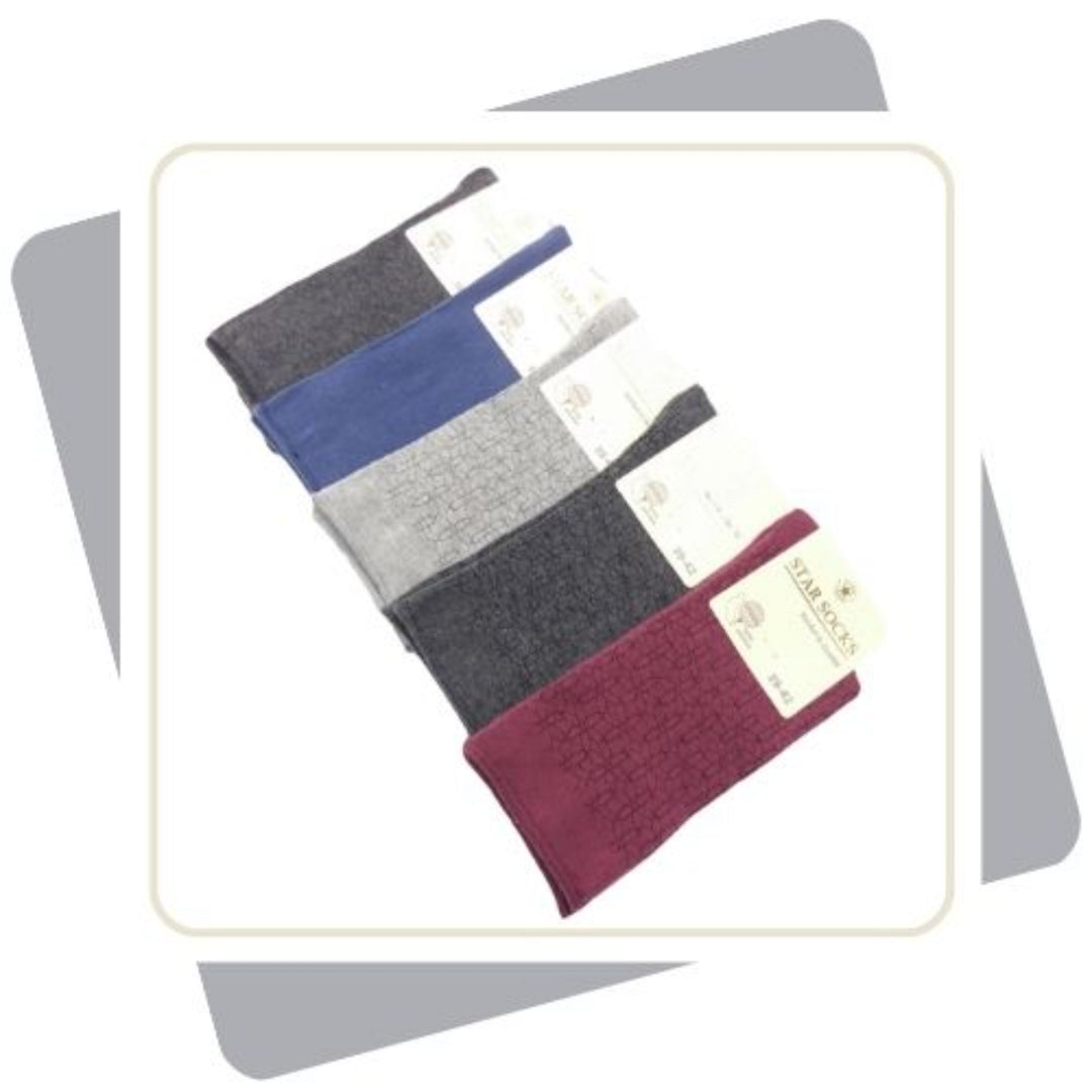 Damen Baumwollsocken mit Rollrand / 5 Paar