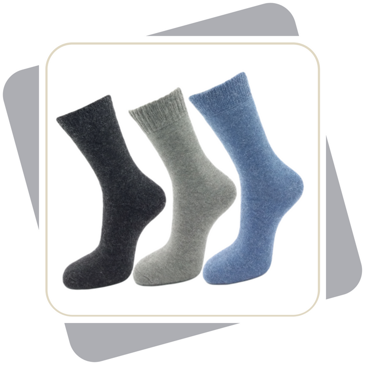 Damensocken mit Alpaka, dicke Qualität, extra soft /3 Paar