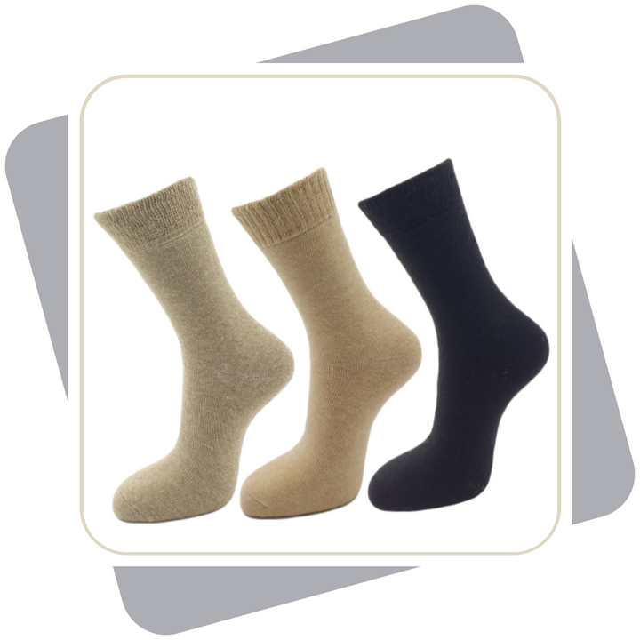 Damensocken mit Alpaka, dicke Qualität, extra soft /3 Paar