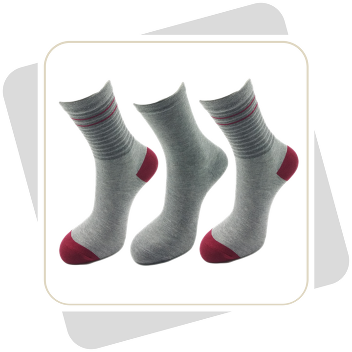 Damen Baumwollsocken / 3 Paar