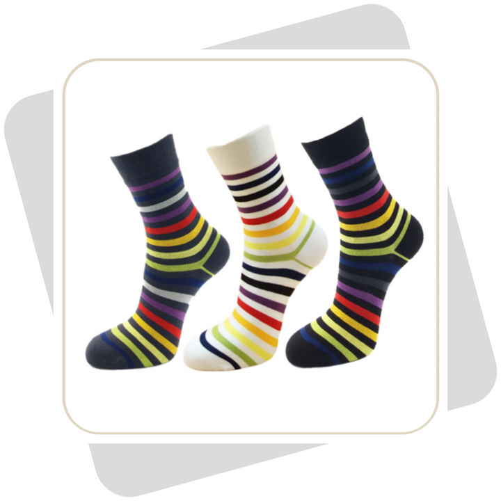 Damen Baumwollsocken / 3 Paar