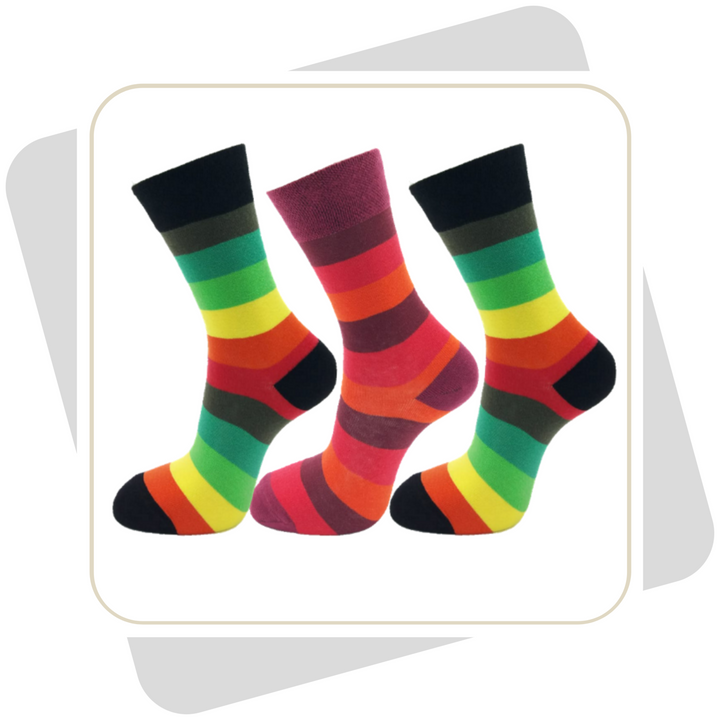 Damen Baumwollsocken / 3 Paar