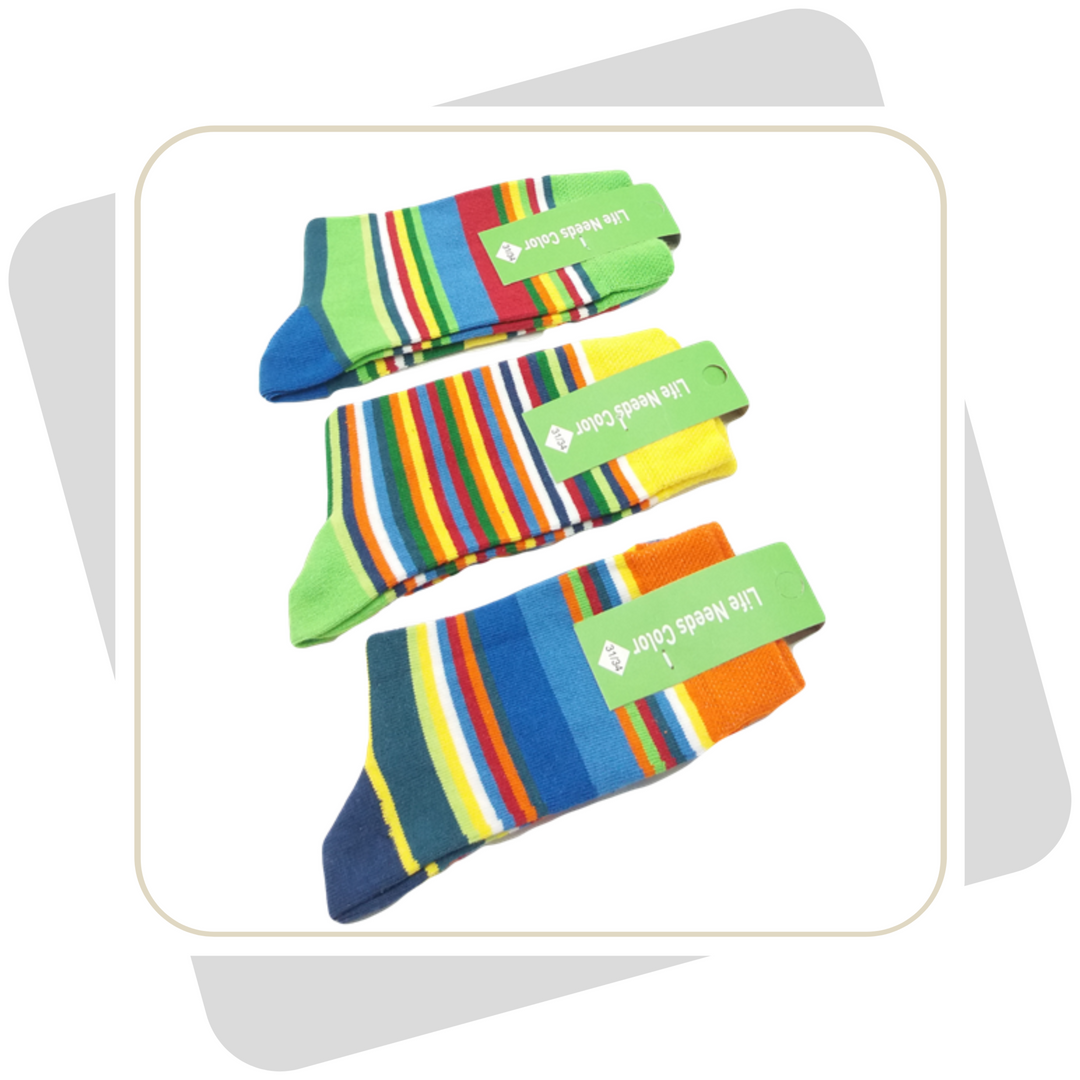 Damen Baumwollsocken / 3 Paar