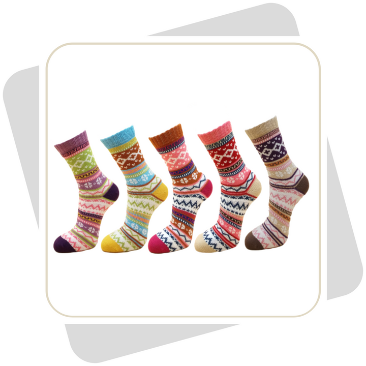 Damen Baumwollsocken, schwere Qualität / 3 Paar