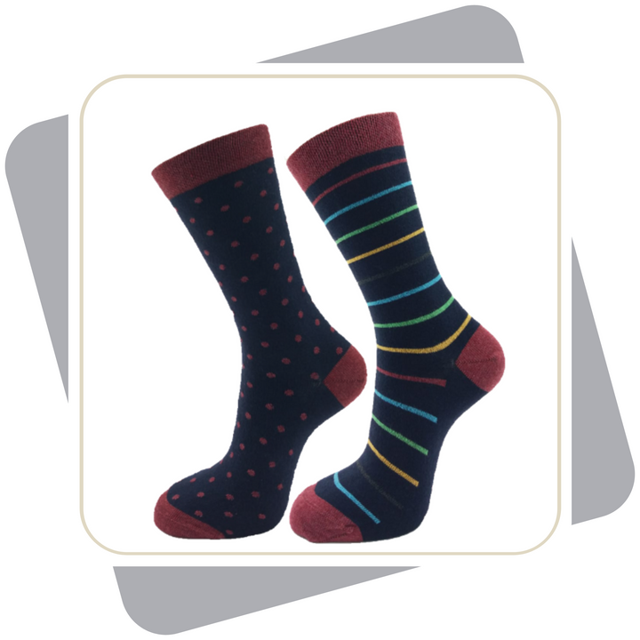 Damen Recycling Socken, bunt / 2 Paar