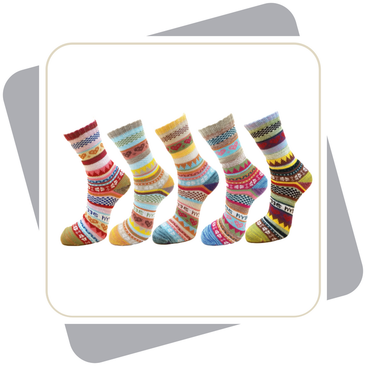 Damen Baumwollsocken, schwere Qualität / 3 Paar