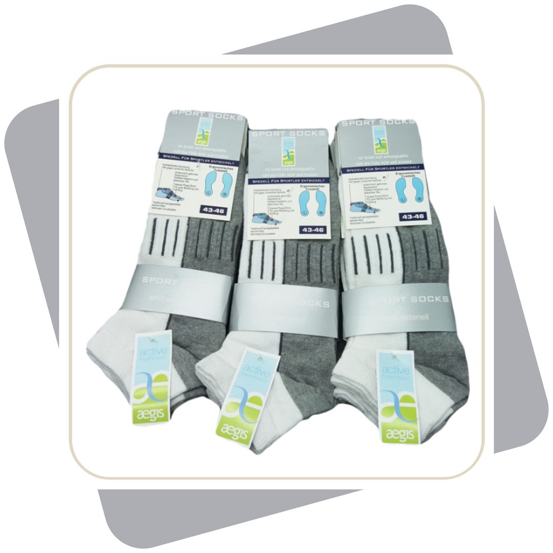 Herren Sneakersocken / 3 Paar