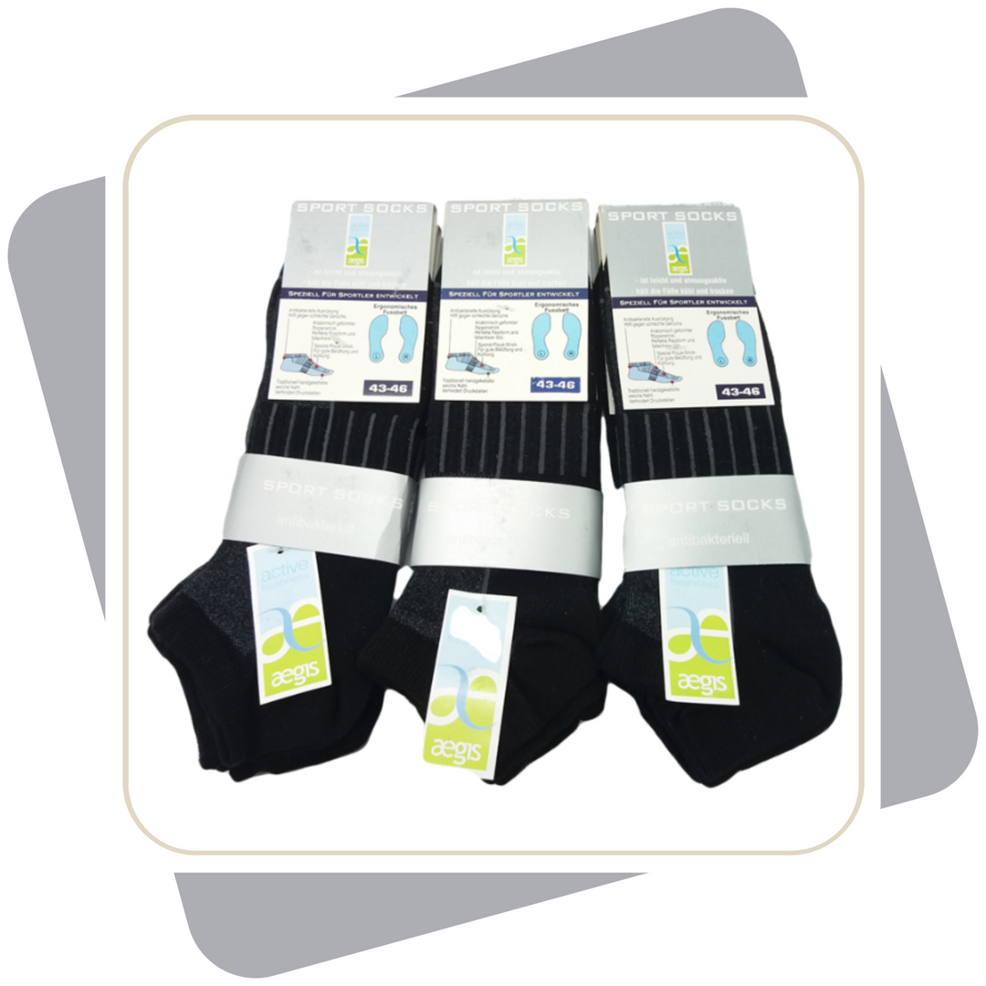 Herren Sneakersocken / 3 Paar