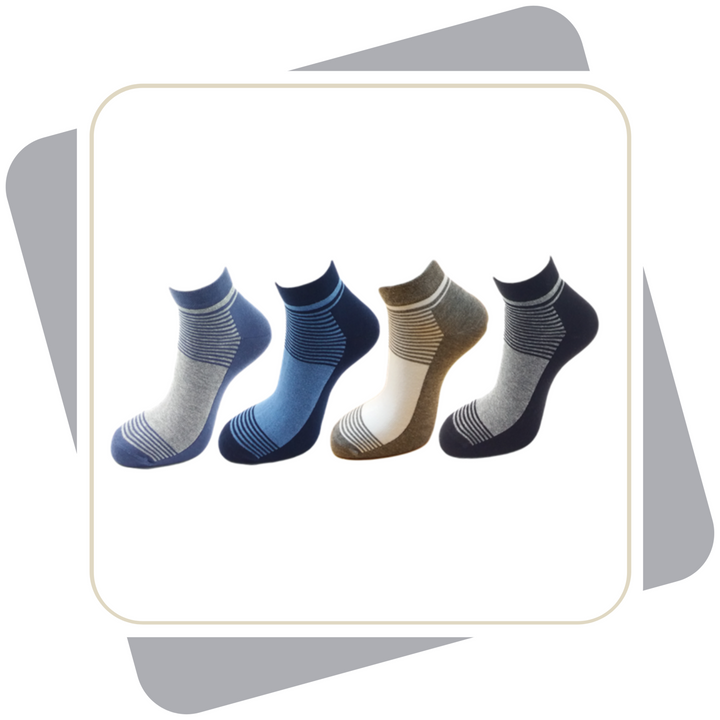 Herren Sneakersocken / 4 Paar