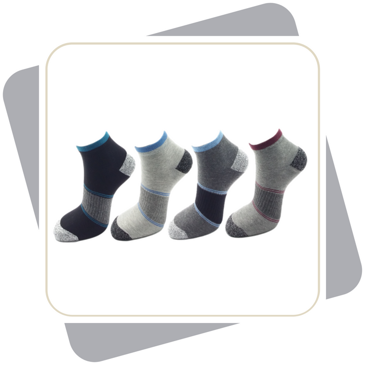 Herren Sneakersocken / 4 Paar