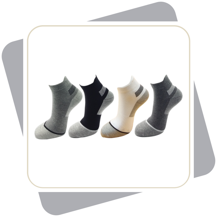 Herren Sneakersocken / 4 Paar