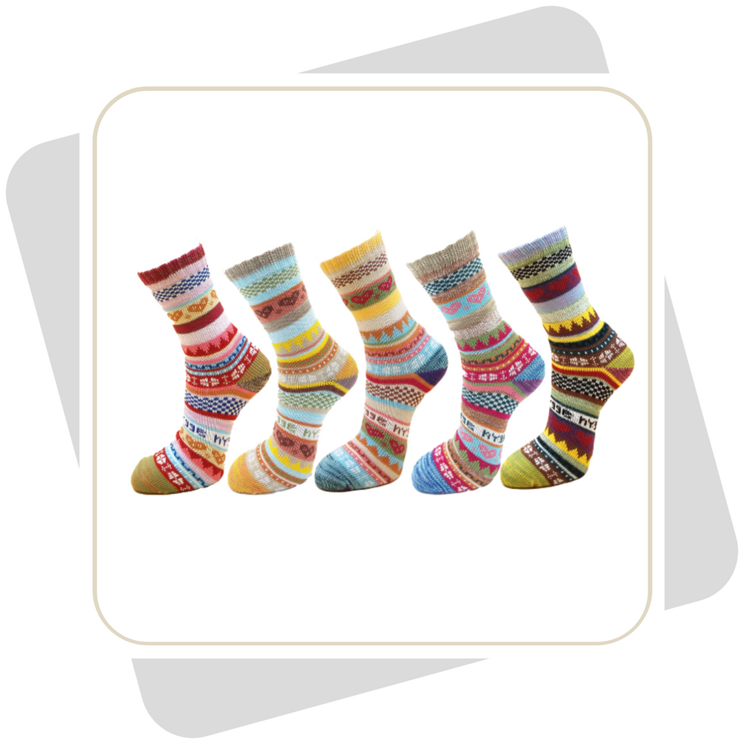 Damen Baumwollsocken, schwere Qualität / 3 Paar