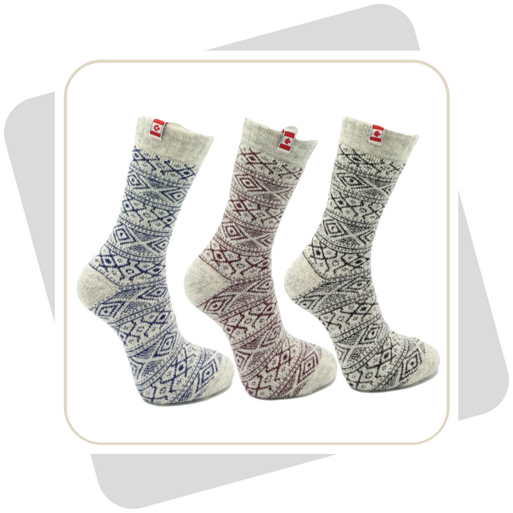 Herren Thermo-Wollsocken ,,CANADIAN SOCKS“ / 1 Paar