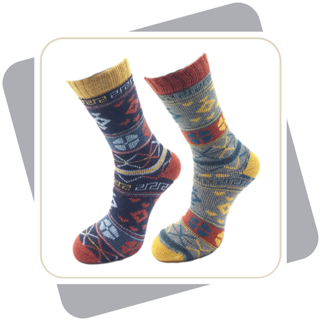 Herren Wollsocken, schwere Qualität / 2 Paar