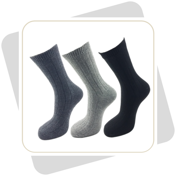 Herren Wintersocken mit Wolle \ 2 Paar