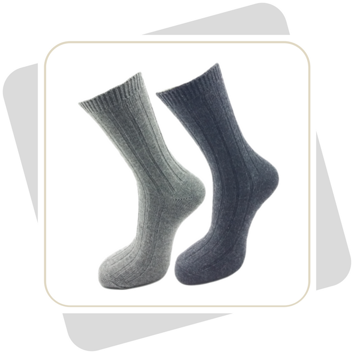 Herren Wintersocken mit Wolle \ 2 Paar