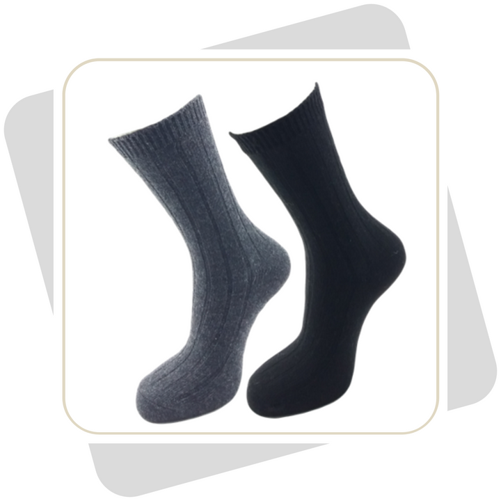 Herren Wintersocken mit Wolle \ 2 Paar