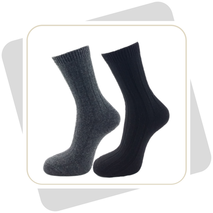 Damen Wintersocken mit Wolle \ 2 Paar