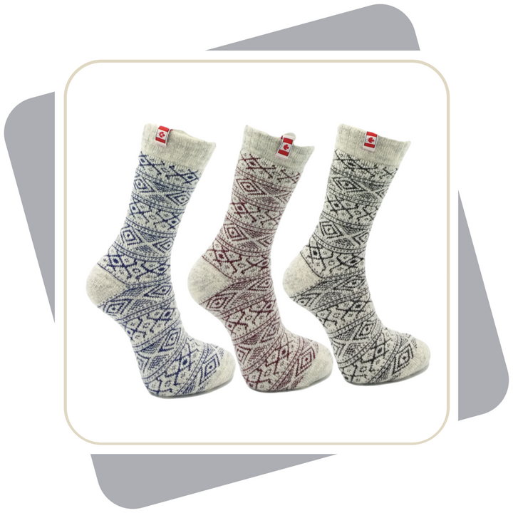 Damen Thermo Wollsocken ,,CANADIAN SOCKS“ / 1 Paar