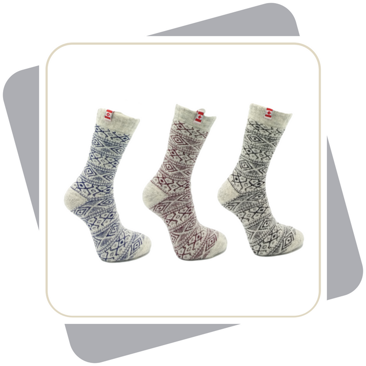 Damen Thermo Wollsocken ,,CANADIAN SOCKS“ / 1 Paar