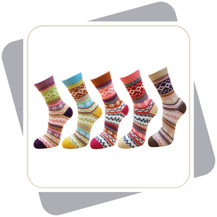 Damen Baumwollsocken, schwere Qualität / 3 Paar