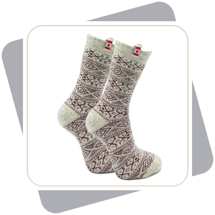 Damen Thermo Wollsocken ,,CANADIAN SOCKS“ / 1 Paar