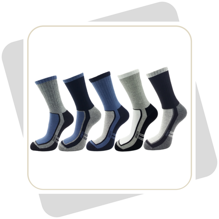 Herren Baumwollsocken / 5 Paar