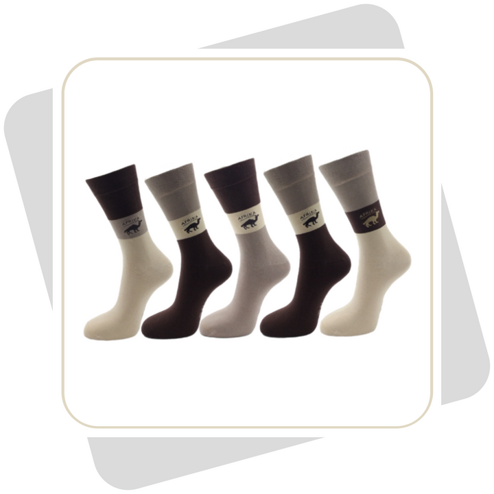 Herren Baumwollsocken / 5 Paar