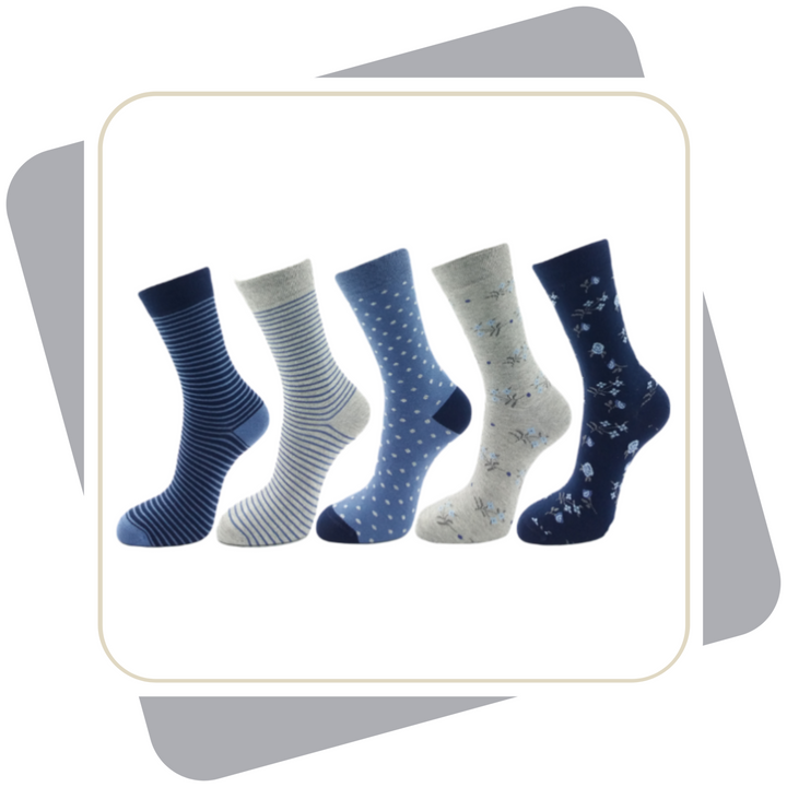 Damen Baumwollsocken / 5 Paar