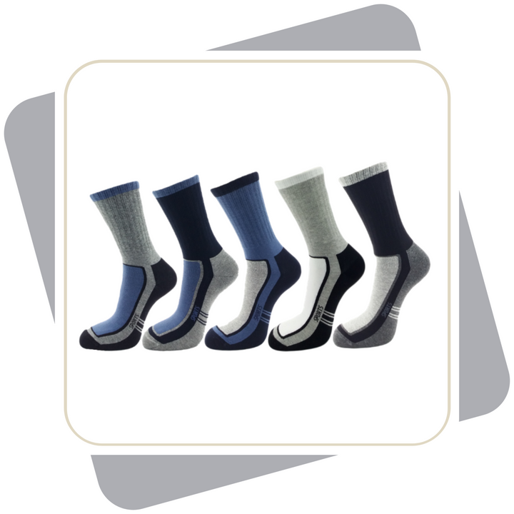 Herren Baumwollsocken / 5 Paar