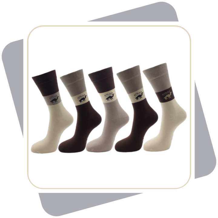 Herren Baumwollsocken / 5 Paar