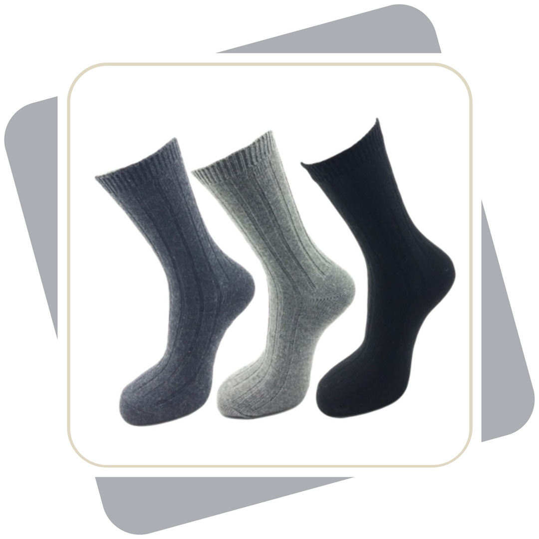 Herren Wintersocken mit Wolle \ 2 Paar