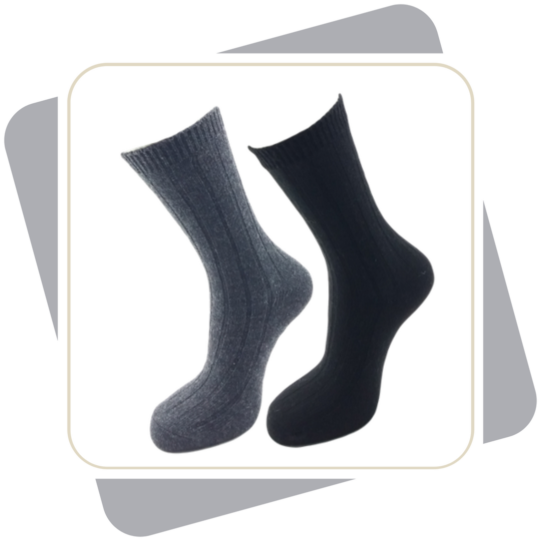 Herren Wintersocken mit Wolle \ 2 Paar