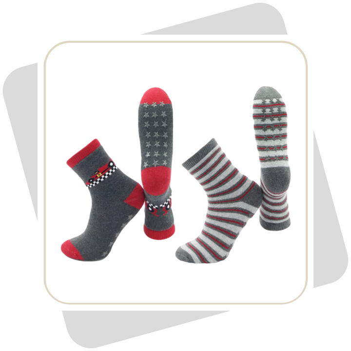 Thermo Kindersocken mit Stopper (ABS) / 2 Paar