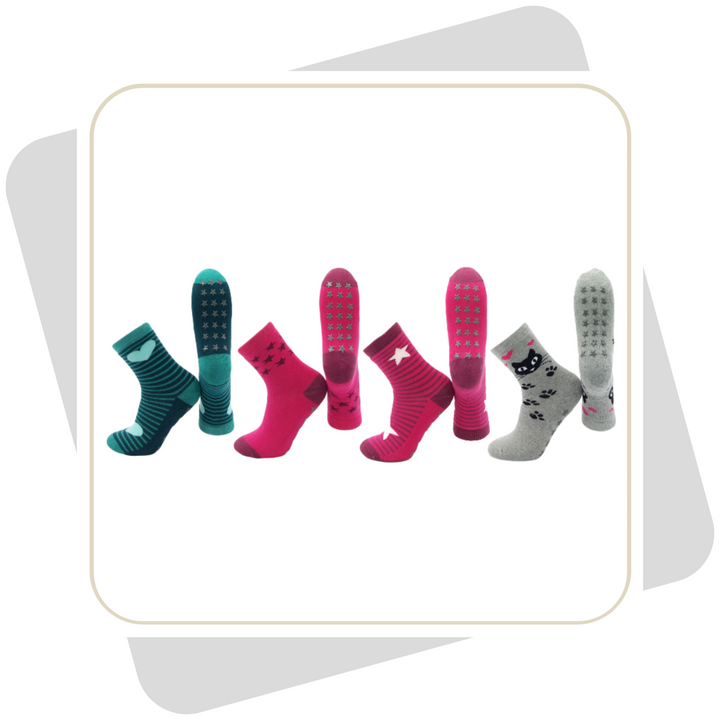 Thermo Kindersocken mit Stopper (ABS) / 2 Paar