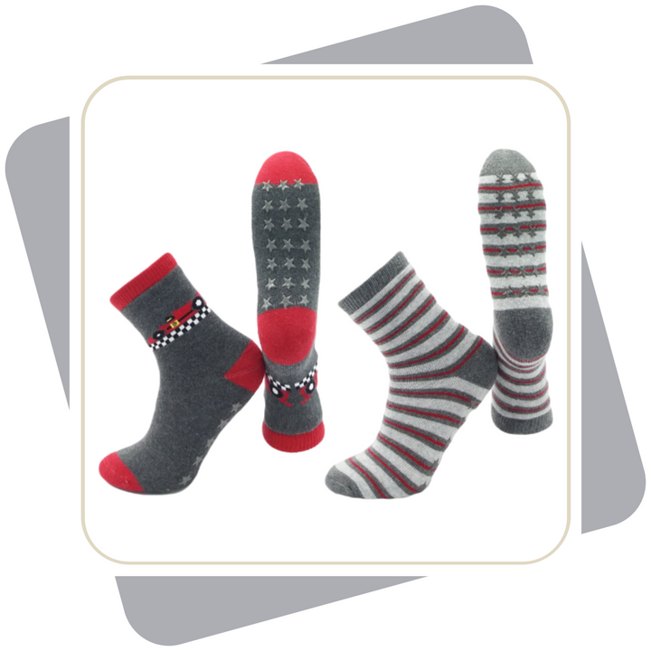 Thermo Kindersocken mit Stopper (ABS) / 2 Paar