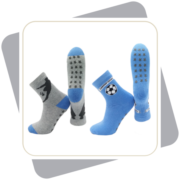 Thermo Kindersocken mit Stopper (ABS) / 2 Paar