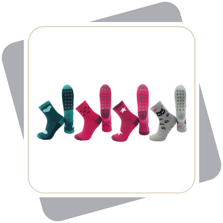 Thermo Kindersocken mit Stopper (ABS) / 2 Paar