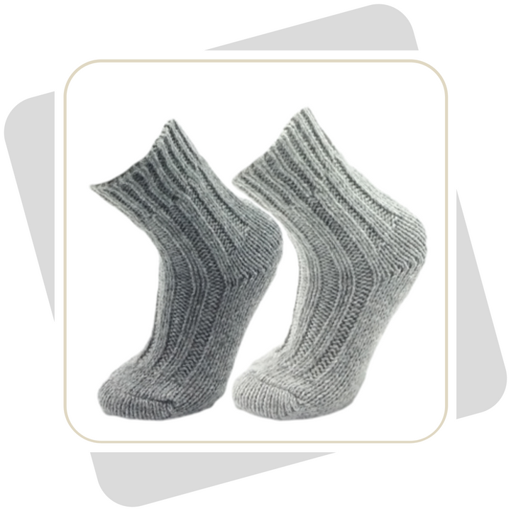 Kinder Wollsocken mit Alpaka / 2 Paar