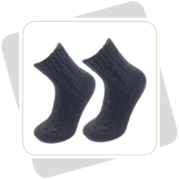 Kinder Wollsocken mit Alpaka / 2 Paar