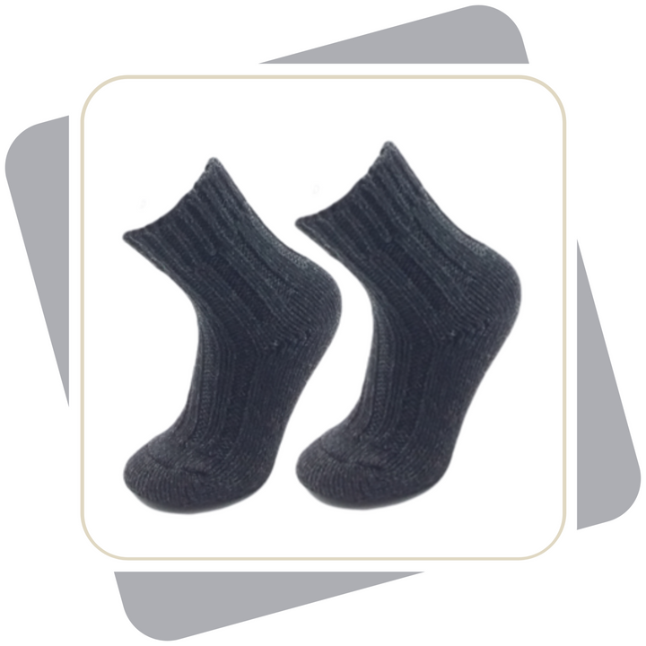 Kinder Wollsocken mit Alpaka / 2 Paar