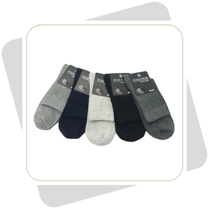 Herren Kurzschaftsocken / 5 Paar