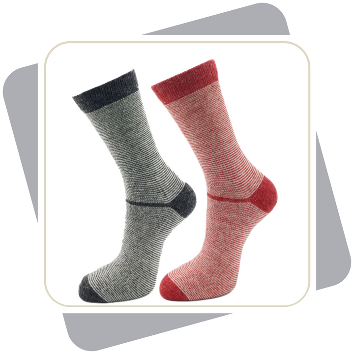 Damen Wollsocken mit Alpaka und Merinowolle \ 2 Paar