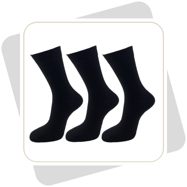 Herren Bio Baumwollsocken/ 3 Paar