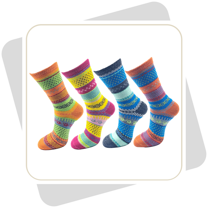 Herren Wollsocken, bunt \ 2 Paar