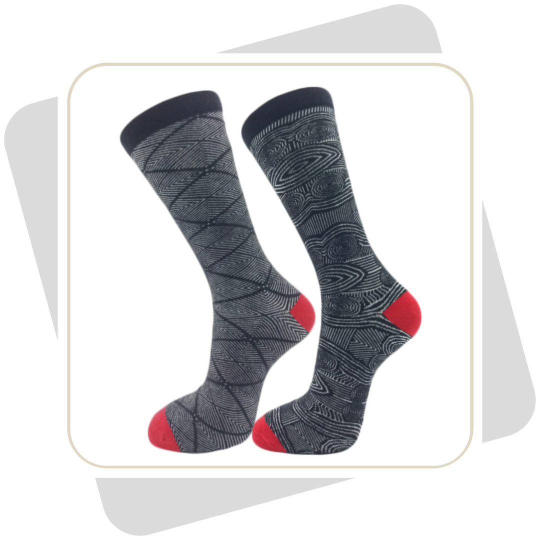 Herren  Baumwollsocken / 2 Paar