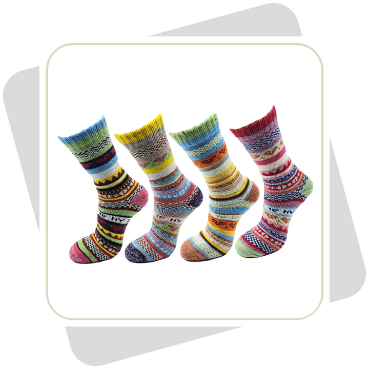 Herren Wollsocken, bunt, schwere Qualität/ 2 Paar