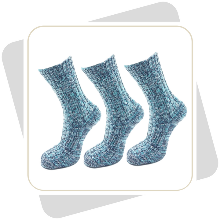 Herren Baumwollsocken, schwere Qualität / 3 Paar