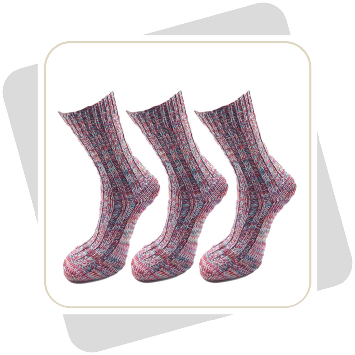 Herren Baumwollsocken, schwere Qualität / 3 Paar