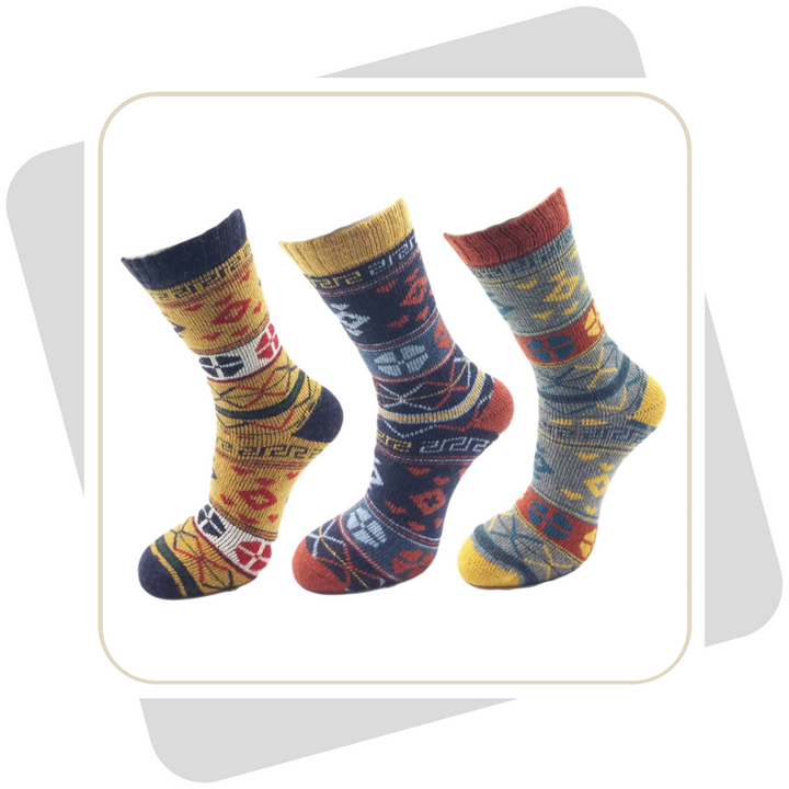 Herren Wollsocken, schwere Qualität / 2 Paar